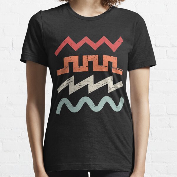 Retro Synth Waveforms Essential T-Shirt