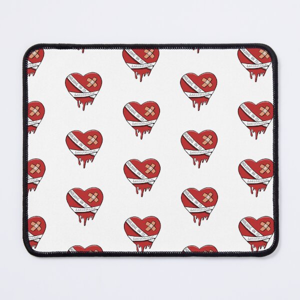 Item preview, HOLDING ON TO HEARTACHE STICKER designed and sold by Anahi Daza.