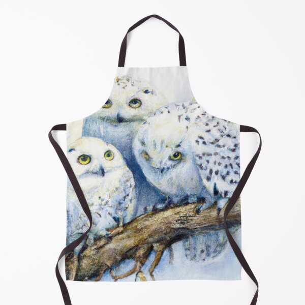 Item preview, Snow Owls Huddled Together | Owl Watercolor Print | Owl Illustration | Owl Print | Home Wall Decor | Wall Art designed and sold by phillipbooth.