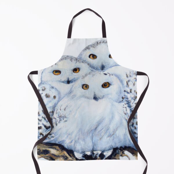 Item preview, Snow Owls Huddled Together | Owl Watercolor Print | Owl Illustration | Owl Print | Home Wall Decor | Wall Art designed and sold by phillipbooth.