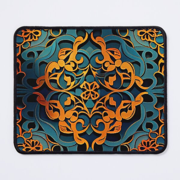 Item preview, Dramatic Imagined Coarse Asian Pattern Digital Painting designed and sold by CodeAndColors.