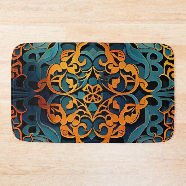 Item preview, Dramatic Imagined Coarse Asian Pattern Digital Painting designed and sold by CodeAndColors.