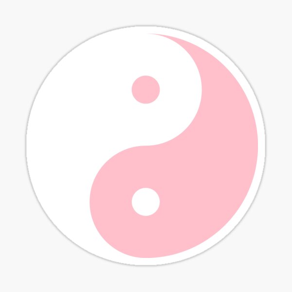 Artikel-Vorschau von Pink Yin und Yang-Symbol, designt und verkauft von Altland.