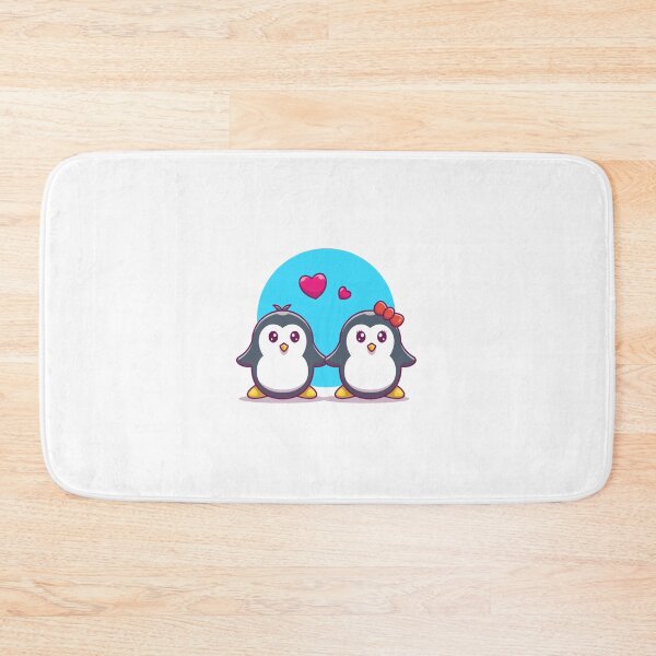 Item preview, Penguin Couple In A Vector Graphic For T-Shirts  designed and sold by Cre8iveSkill.