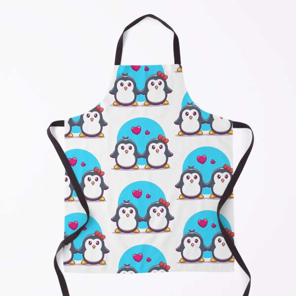 Artikelvorschau, Pinguin-Paar in einer Vektorgrafik für T-Shirts entworfen und verkauft von Cre8iveSkill.