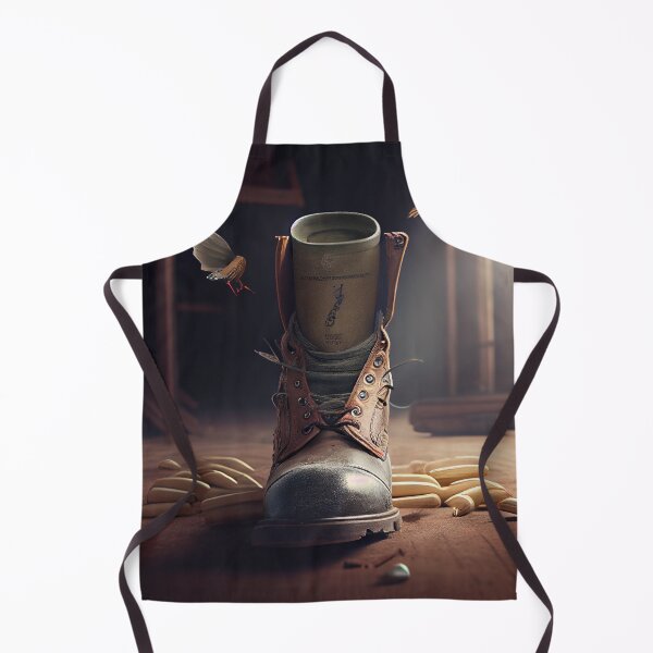 Item preview, Boots and Bullets Digital Painting designed and sold by CodeAndColors.