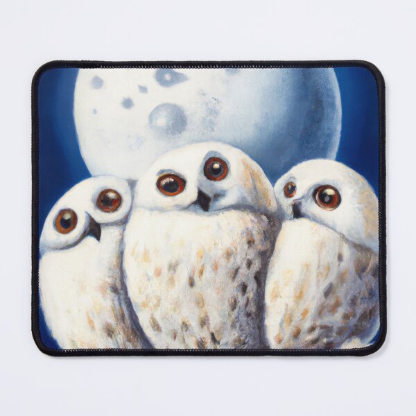 Item preview, Snow Owls Huddled Together | Owl Watercolor Print | Owl Illustration | Owl Print | Home Wall Decor | Wall Art designed and sold by phillipbooth.