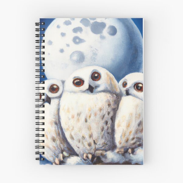 Item preview, Snow Owls Huddled Together | Owl Watercolor Print | Owl Illustration | Owl Print | Home Wall Decor | Wall Art designed and sold by phillipbooth.