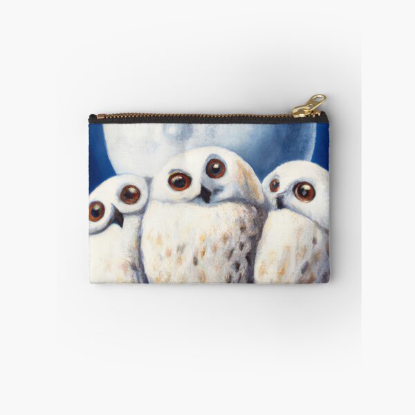 Item preview, Snow Owls Huddled Together | Owl Watercolor Print | Owl Illustration | Owl Print | Home Wall Decor | Wall Art designed and sold by phillipbooth.