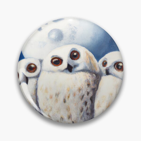Item preview, Snow Owls Huddled Together | Owl Watercolor Print | Owl Illustration | Owl Print | Home Wall Decor | Wall Art designed and sold by phillipbooth.