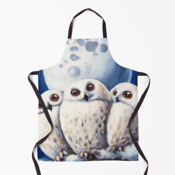 Item preview, Snow Owls Huddled Together | Owl Watercolor Print | Owl Illustration | Owl Print | Home Wall Decor | Wall Art designed and sold by phillipbooth.