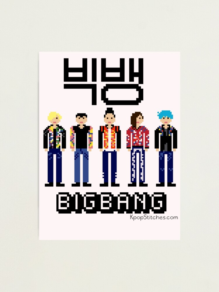 BIGBANG Pixel People Big Bang kpop