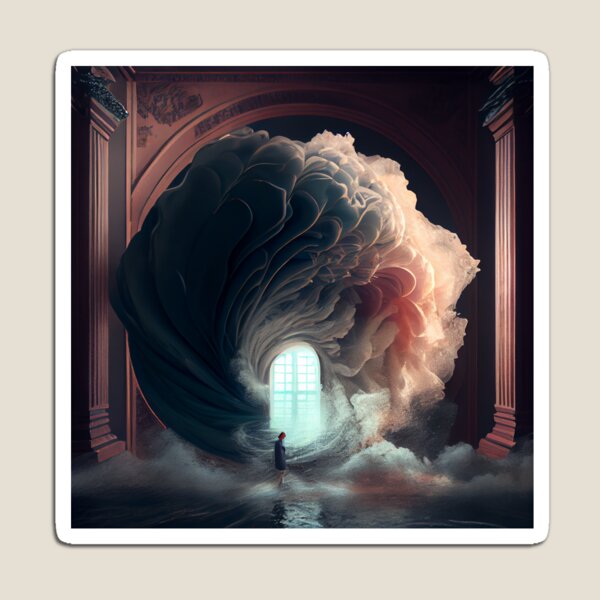 Item preview, The Ephemeral Voluminous Conundrum Digital Painting designed and sold by CodeAndColors.