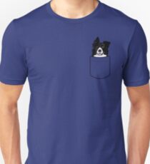Camiseta unisex Border Collie Dog en tu bolsillo