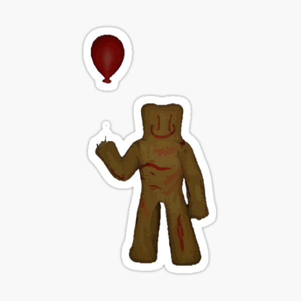 roblox man face Sticker for Sale by Zowie Elayne