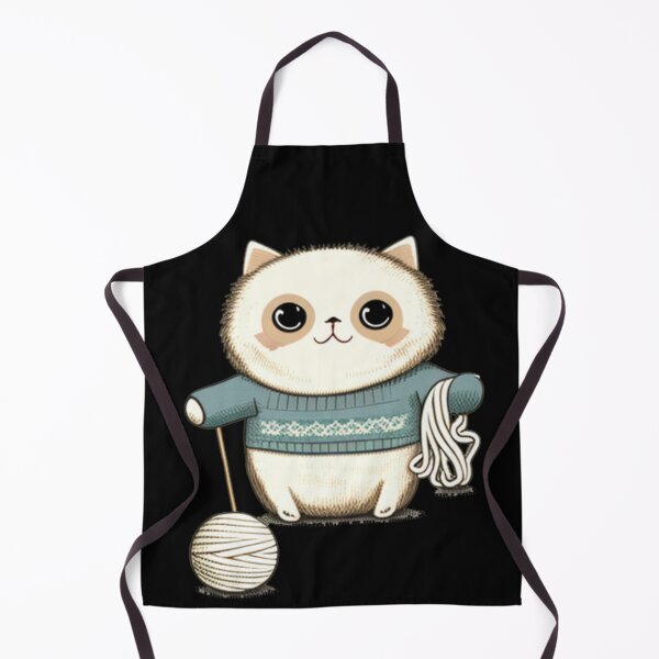 Item preview, funny and cute cat with a ball of wool designed and sold by Diamaber.