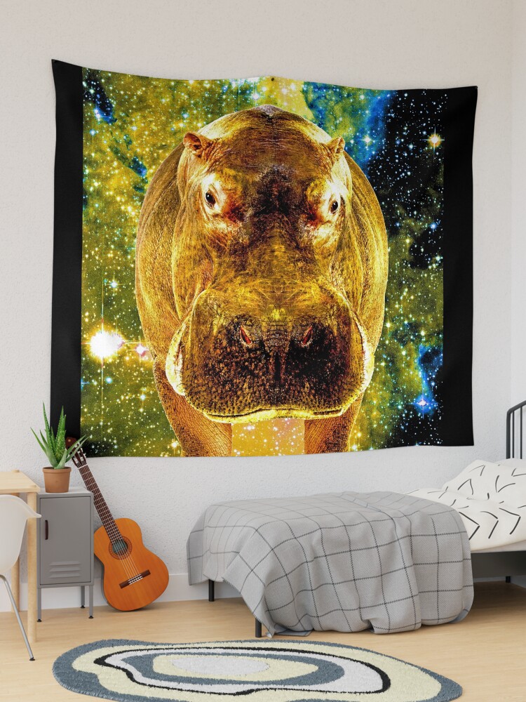 Hippo tapestry online