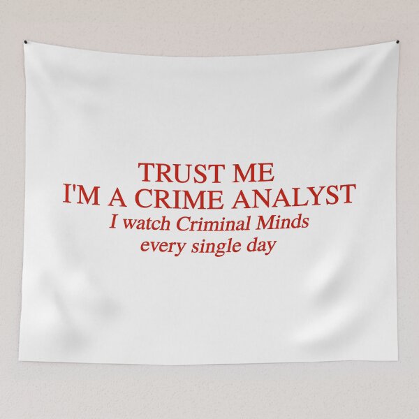 Item preview, Funny Crime Analyst designed and sold by by-ariel24.