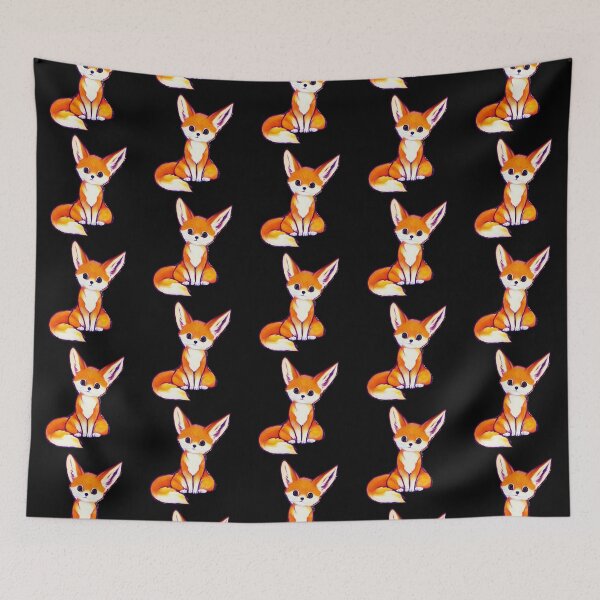 Item preview, Cute orange fox designed and sold by Fantasticworld.