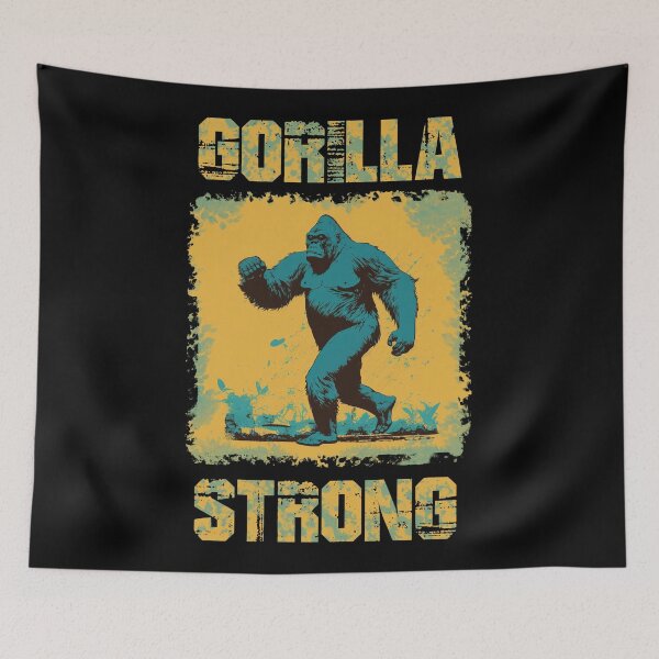 Item preview, Mountain Gorilla Strong Comic (Gorilla Swag) designed and sold by Brockinator.