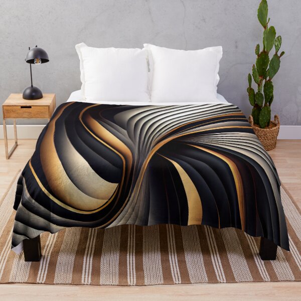 Item preview, Flowing Soft Line Pattern Digital Painting designed and sold by CodeAndColors.