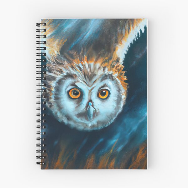 Item preview, Barn Owl  In Flight On A Dark Night | Owl Watercolor Print | Owl Illustration | Owl Print | Home Wall Decor | Wall Art designed and sold by phillipbooth.