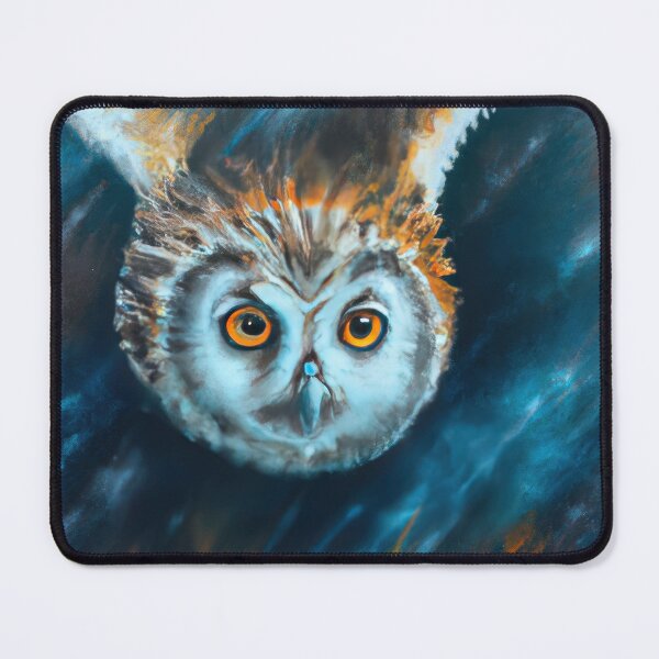 Item preview, Barn Owl  In Flight On A Dark Night | Owl Watercolor Print | Owl Illustration | Owl Print | Home Wall Decor | Wall Art designed and sold by phillipbooth.