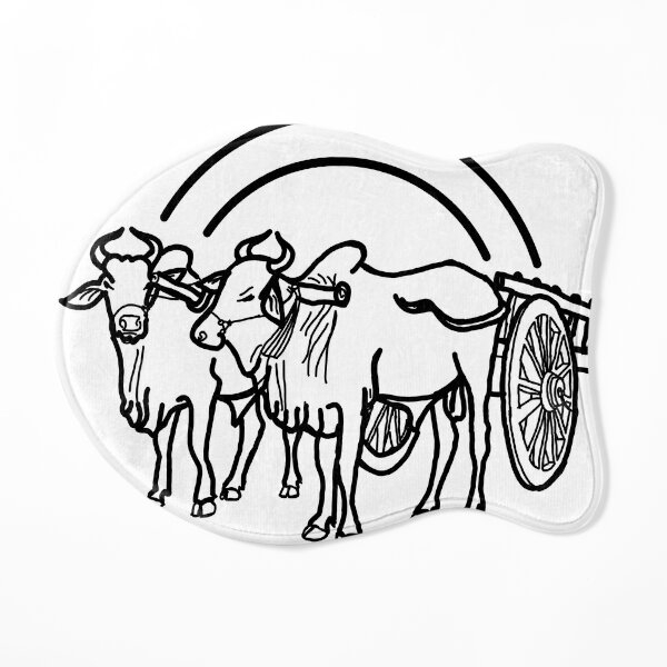 Bullock cart Stock Vector Images - Alamy
