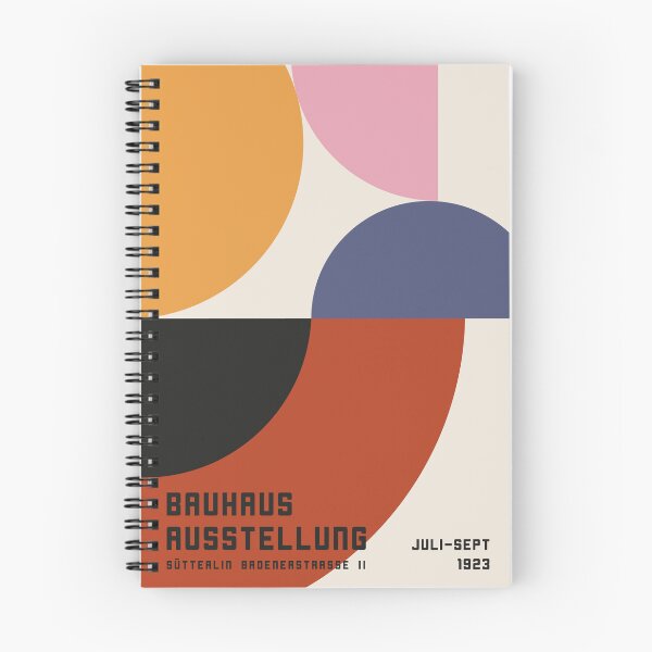 Item preview, Colorful Geometric Midcentury Bauhaus Exhibition Poster 1923 designed and sold by enricadenicola.