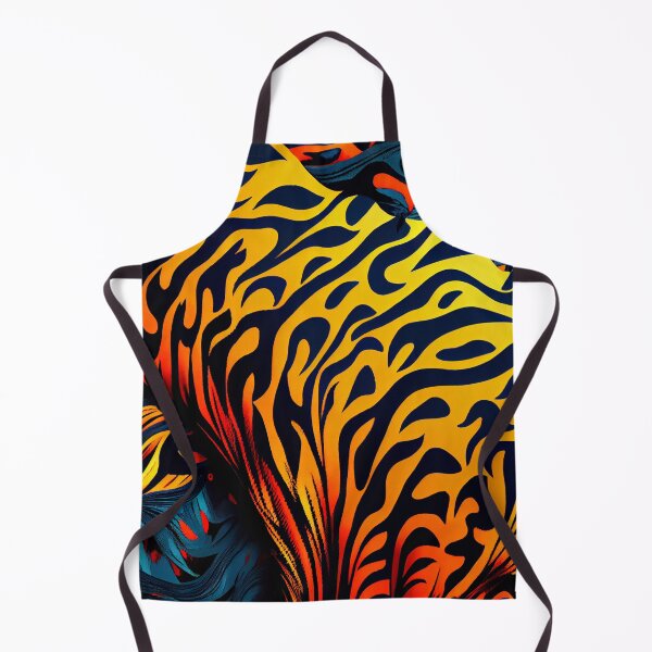 Aperçu de l'œuvre Vivid Animal Print Pattern Digital Painting créée et vendue par CodeAndColors.