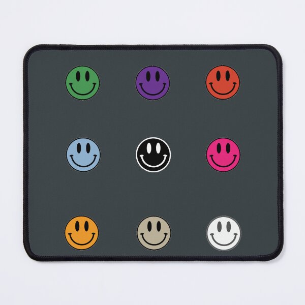 Item preview, Colorful Emoji Smile face pattern  winning smile face designed and sold by LouieChan.