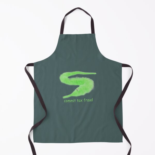 Item preview, Commit Tax Fraud Worm On A String Green designed and sold by LouieChan.
