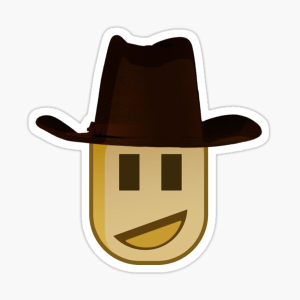 roblox man face Sticker for Sale by Zowie Elayne