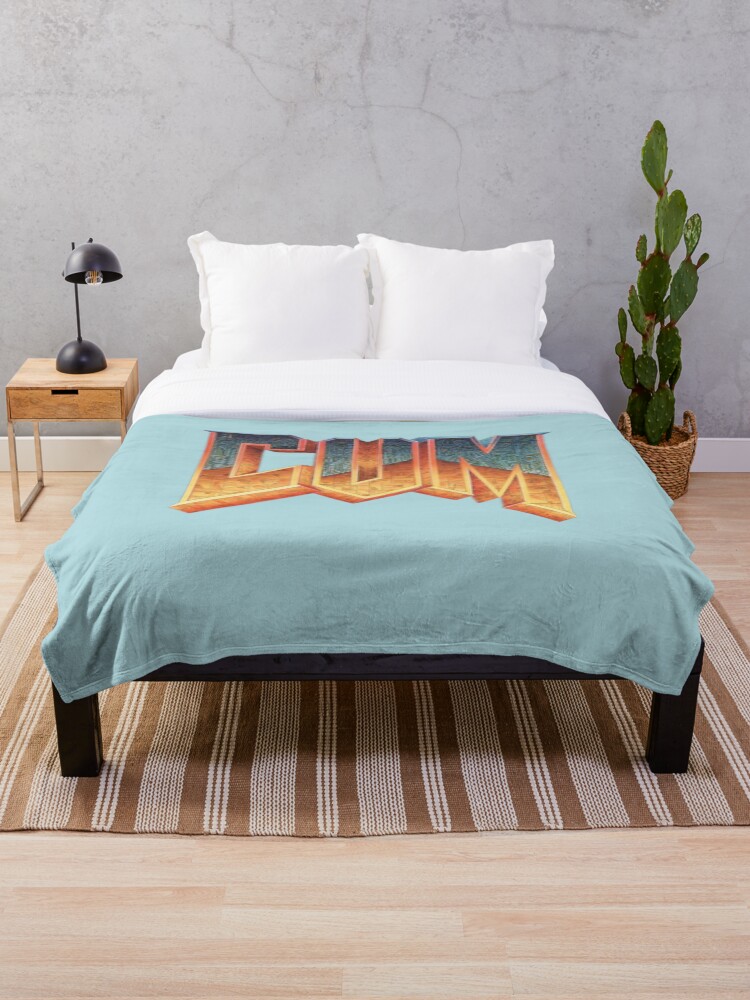 CUM Throw Blanket for Sale by LouieChan Redbubble