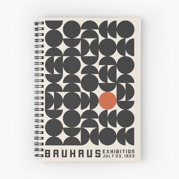 Item preview, Minimalist Geometric Midcentury Bauhaus Exhibition Poster 1923 designed and sold by enricadenicola.