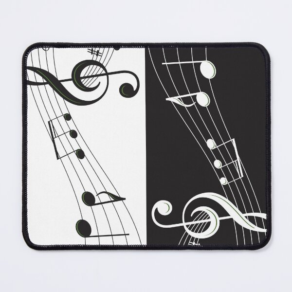 Item preview, music-note-black and white designed and sold by GorLorLar.