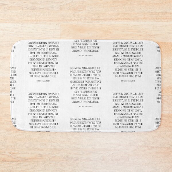 Item preview, MANIFESTING MIRACLES Quote Phrase  230204  designed and sold by valourine.