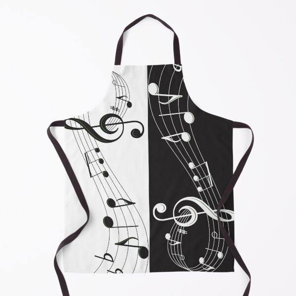 Item preview, music-note-black and white designed and sold by GorLorLar.