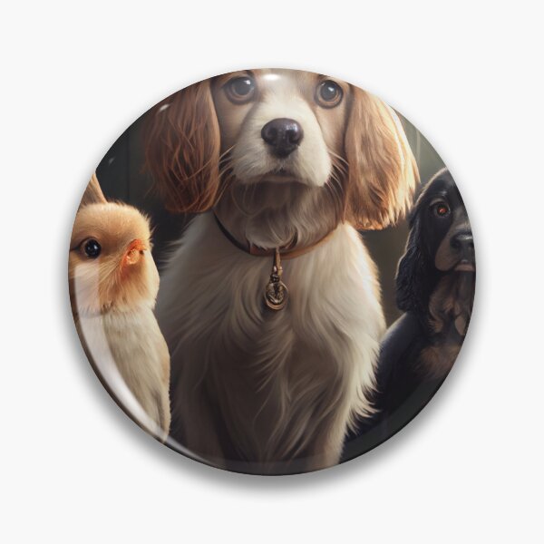 Item preview, Fetch Nickel and Porridge the Best of Friends Digital Painting designed and sold by CodeAndColors.