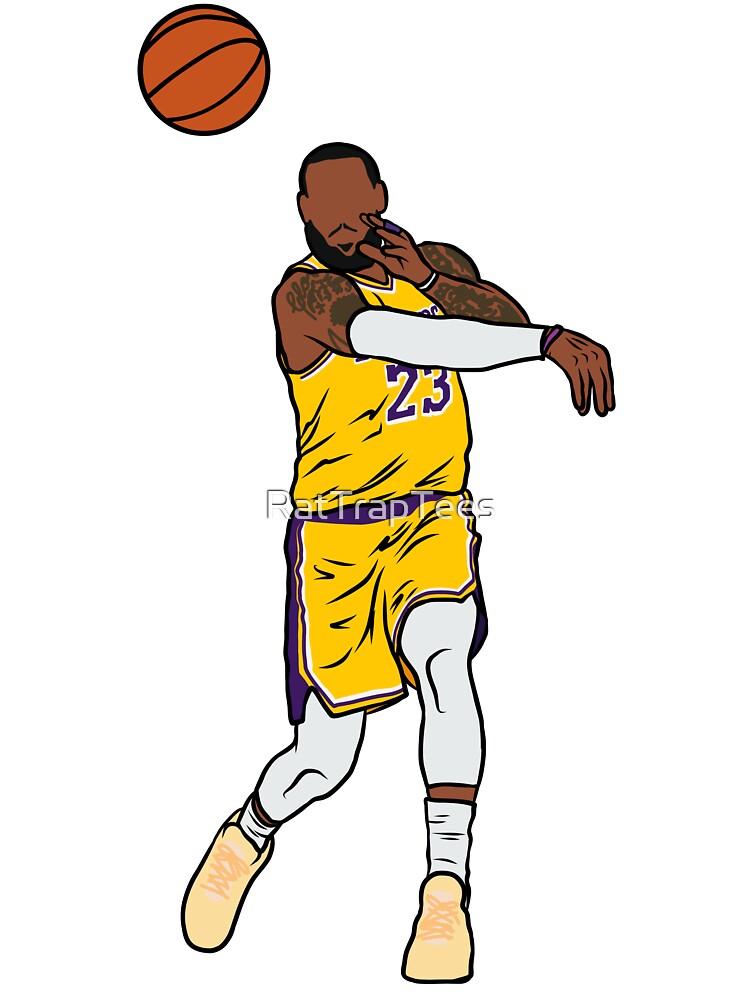 LeBron James The GOAT (Lakers #6) Baby One-Piece for Sale by RatTrapTees