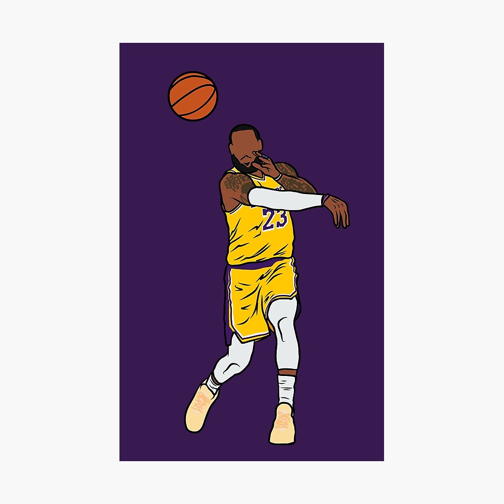 LeBron James Showtime Pass Kids T-Shirt for Sale by RatTrapTees