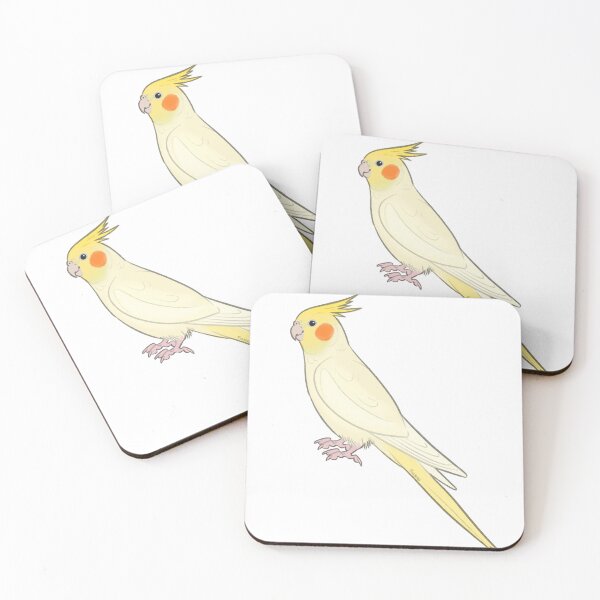 Item preview, Cockatiel - Lutino  designed and sold by figbirds.