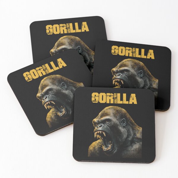 Item preview, Mountain Gorilla Scream (Angry Gorilla) designed and sold by Brockinator.