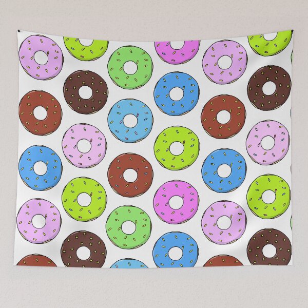 Item preview, Multicolour Donut Pattern! designed and sold by RiciPaneto.