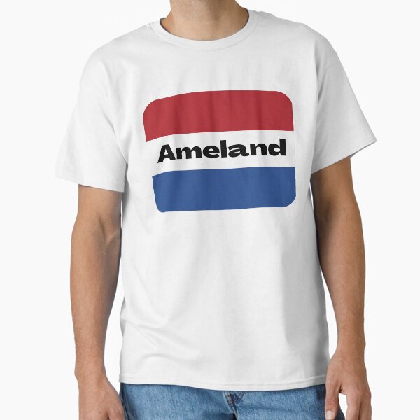 Item preview, Ameland name island written in dutch flag designed and sold by CBuist.