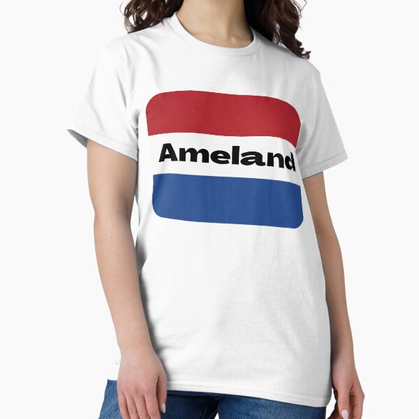 Item preview, Ameland name island written in dutch flag designed and sold by CBuist.