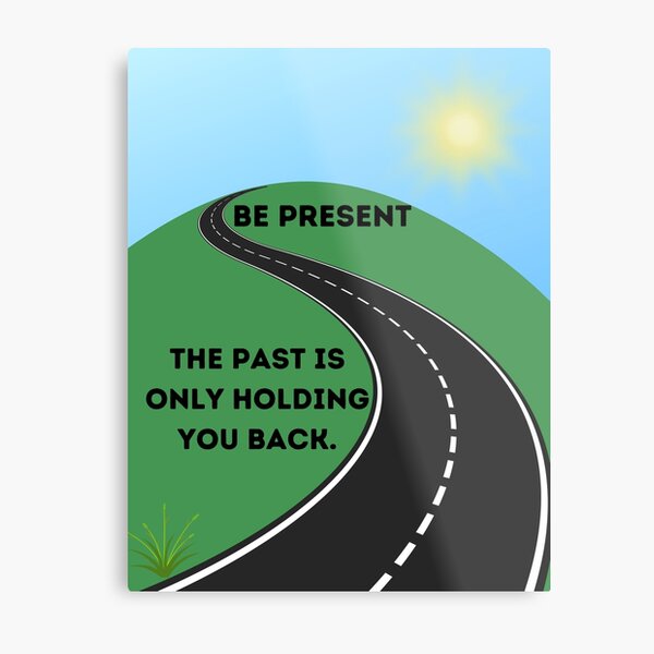 Item preview, Be Present (Road) designed and sold by Ellen Hanney-Saligumba.