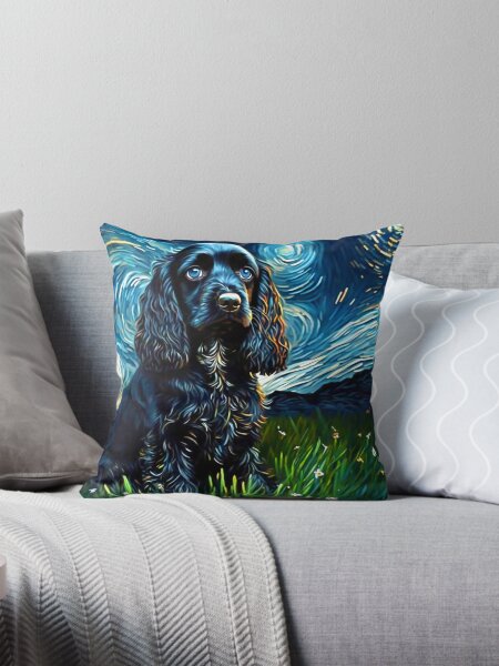 Item preview, A Cocker Spaniel Starry Night, Adorable Cocker Spaniel Puppy designed and sold by Orianah.
