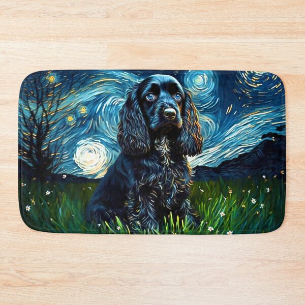 Item preview, A Cocker Spaniel Starry Night, Adorable Cocker Spaniel Puppy designed and sold by Orianah.