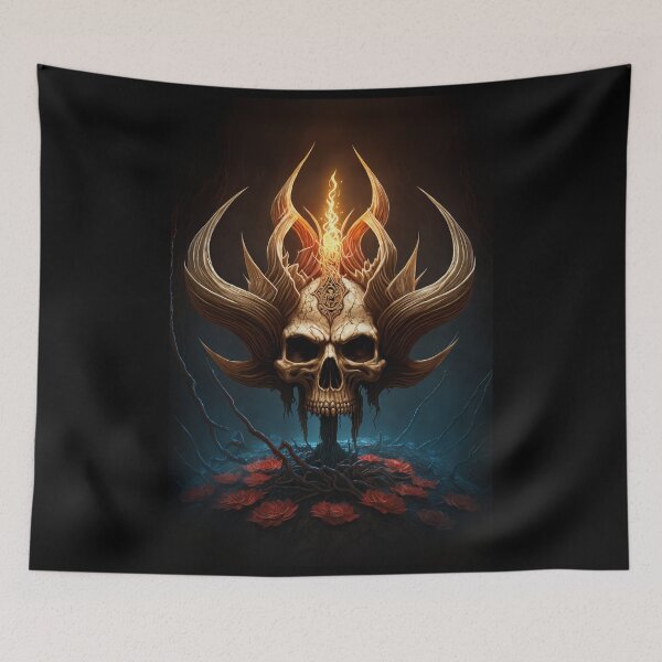 Item preview, Skull Art #924 designed and sold by SkullsClubhouse.